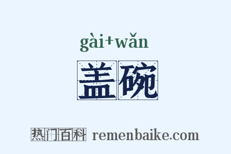 盖碗是什么意思的图片